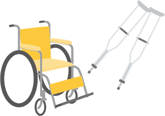 治療用装具や補装具