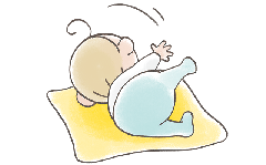 赤ちゃん寝返り