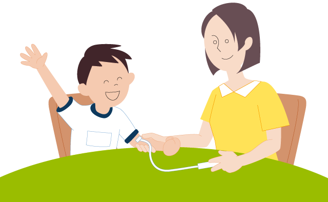 体育の授業がある日、遠足や運動会の当日（製剤によっては前日）に予備的補充療法がしやすい