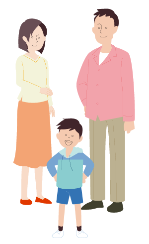 お母さん、お父さん