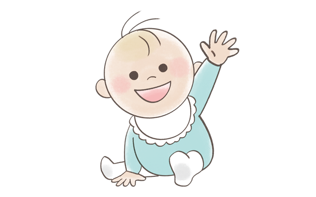 赤ちゃんのイラスト