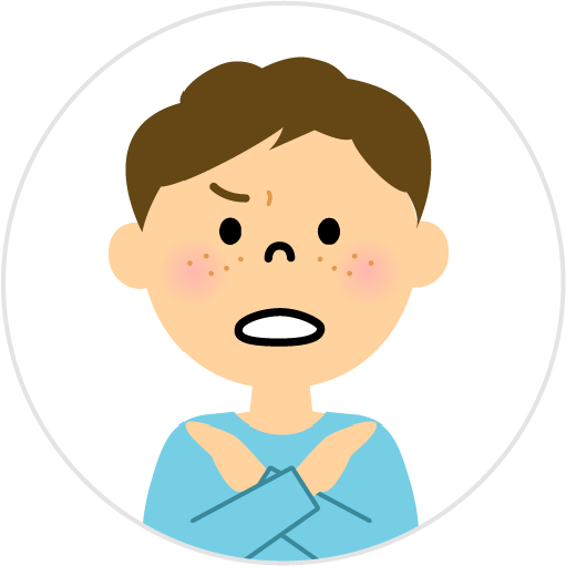 子どもAのイラスト